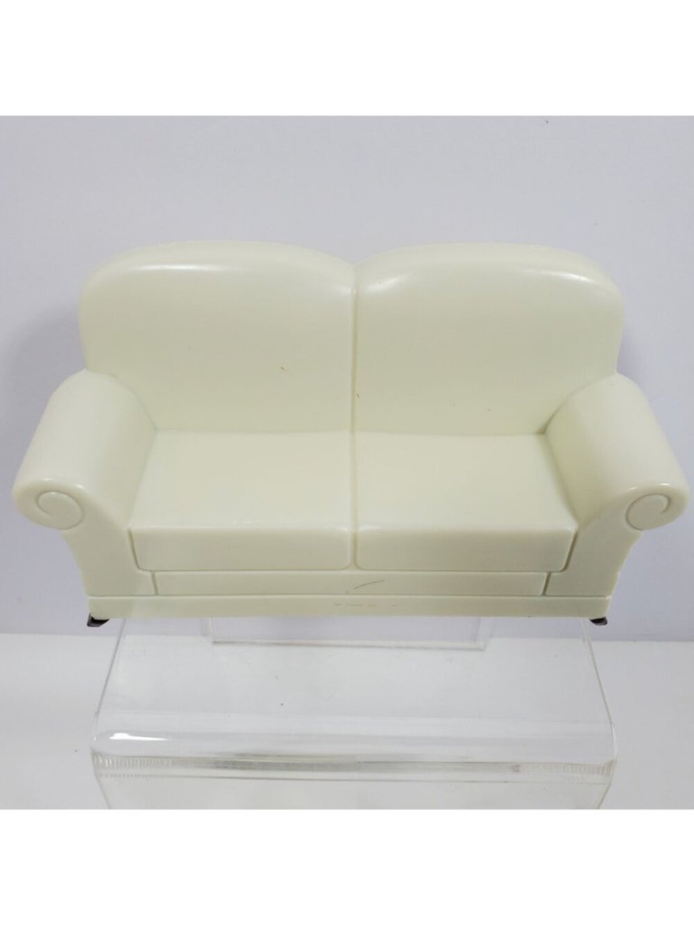 Couch Armchair Dining Chair Vintage Plastic Unmarked Dollhouse Furniture Lot - Picture 10 of 13